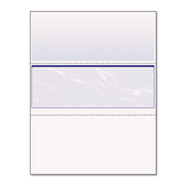 Paris DocuGard Standard Security Marble Business Middle Check- 24 lb- Letter- 500-RM 4509 - main